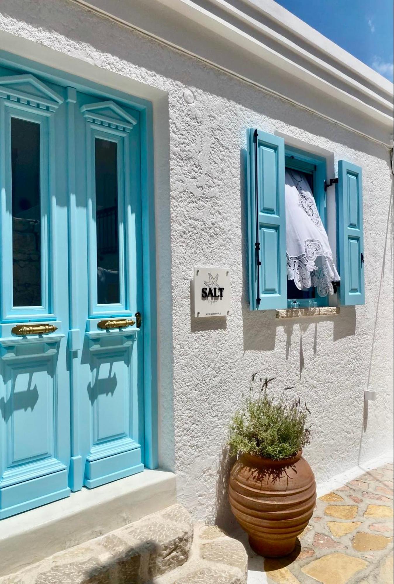 Salt Retreat - Seafront Villa Chalki Town Exteriör bild